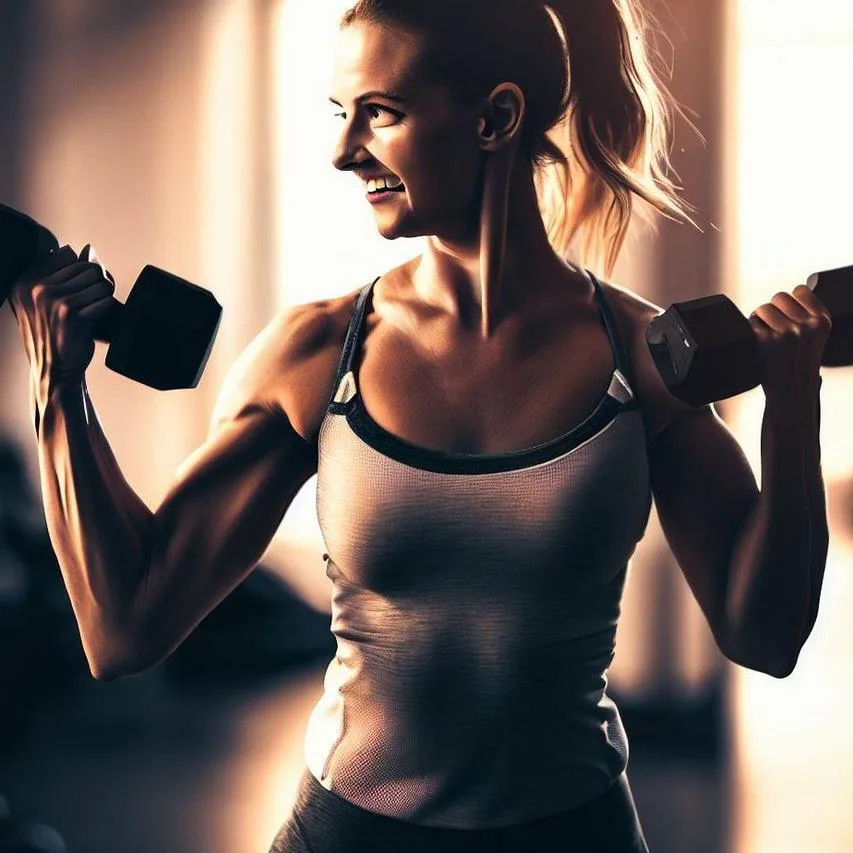 Cvičení s činkami pro posílení svalů a zlepšení kondice